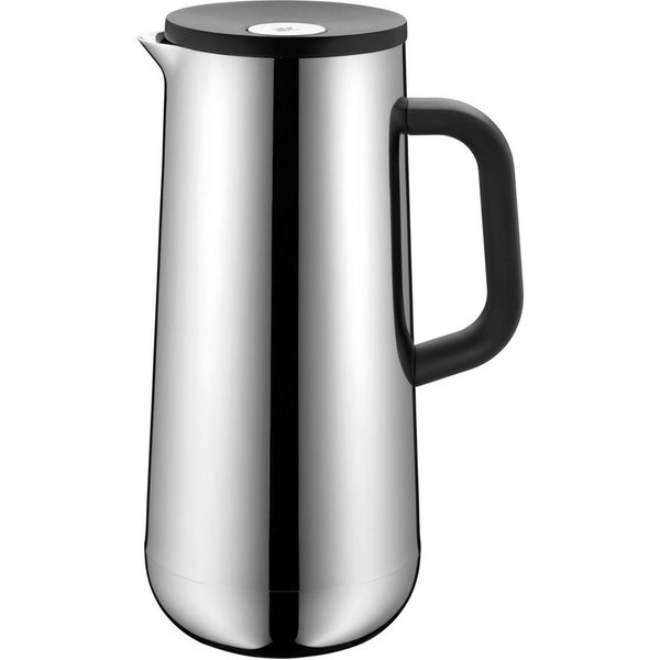WMF Isolierkanne Impulse, 1 l, ThermaPro-Isolierung, Druckverschluss, tropffreies Ausgießen