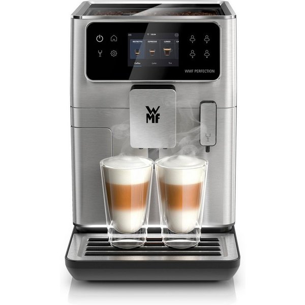 WMF Kaffeevollautomat Perfection 640 CP812D10, besonders leise, hochwertiges Gehäuse, LED-Ambient-Light
