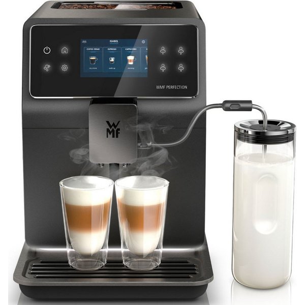 WMF Kaffeevollautomat Perfection 890L CP855815, intuitive Benutzeroberfläche, perfekter Milchschaum, selbstreinigend