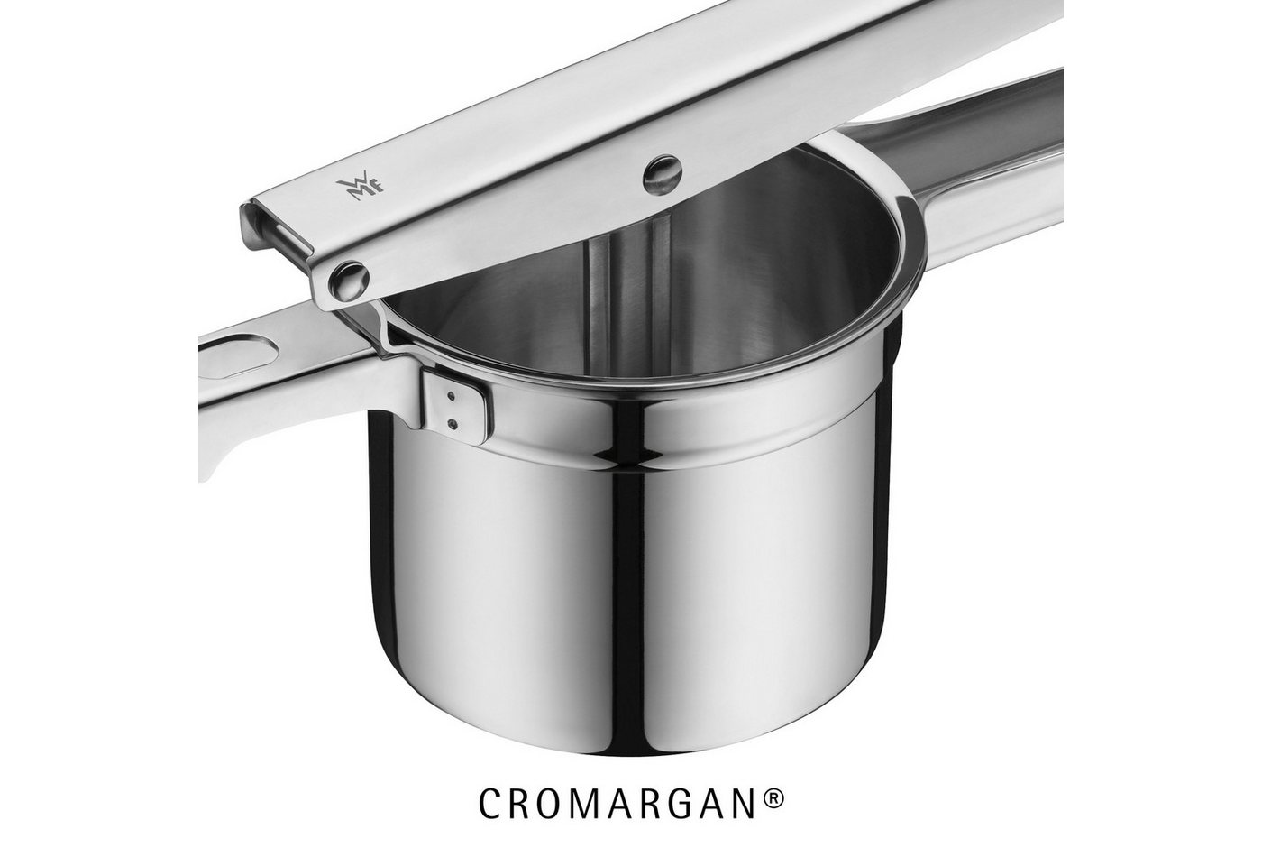 WMF Kartoffelpresse Gourmet (1 St), Cromargan® Edelstahl Rostfrei 18/10, mit Auflagehaken – Bild 4 von 5
