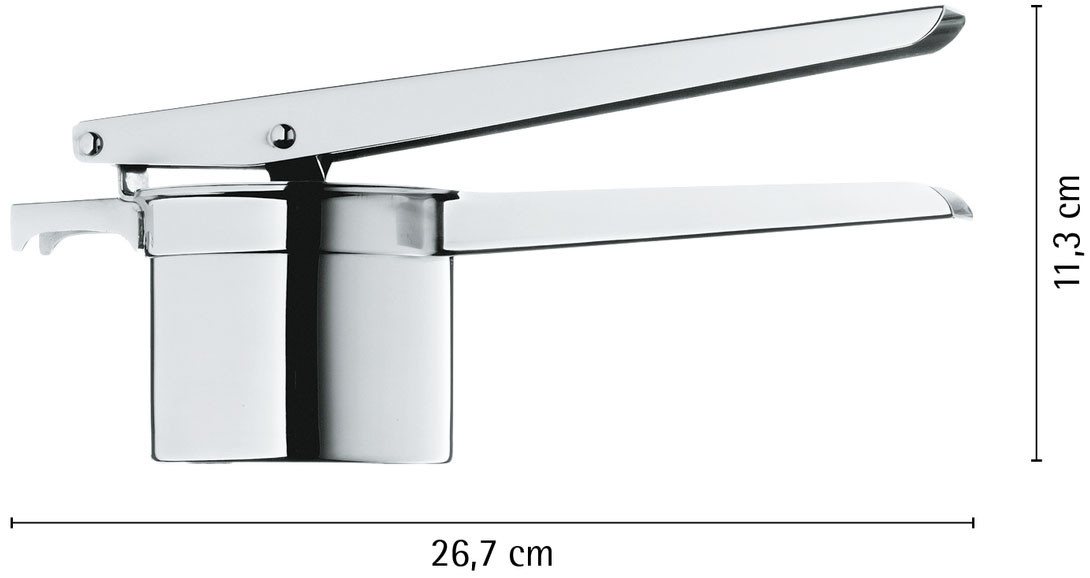 WMF Kartoffelpresse Gourmet (1 St), Cromargan® Edelstahl Rostfrei 18/10, mit Auflagehaken – Bild 5 von 5