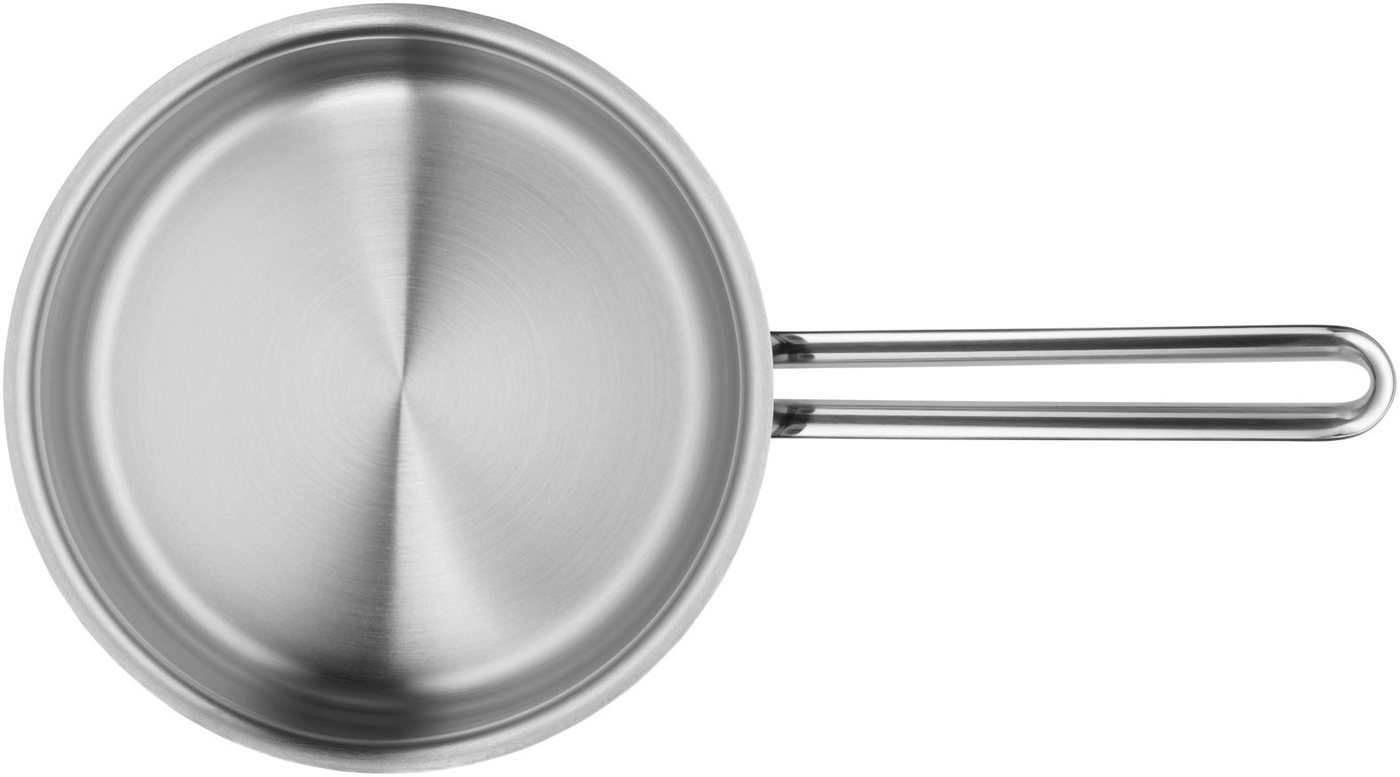 WMF Kasserolle Aparto Stielkasserolle, 16 cm, Cromargan Edelstahl rostfrei 18/10 (Aparto Stielkasserolle, 1-tlg., 16 cm), tropffreies Ausgießen, TransTherm-Allh – Bild 4 von 5