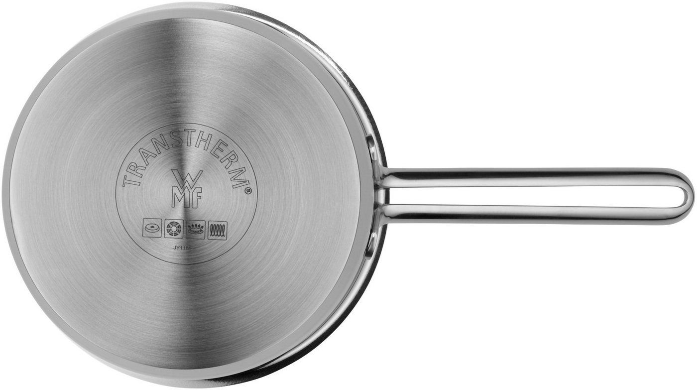 WMF Kasserolle Aparto Stielkasserolle, 16 cm, Cromargan Edelstahl rostfrei 18/10 (Aparto Stielkasserolle, 1-tlg., 16 cm), tropffreies Ausgießen, TransTherm-Allh – Bild 5 von 5