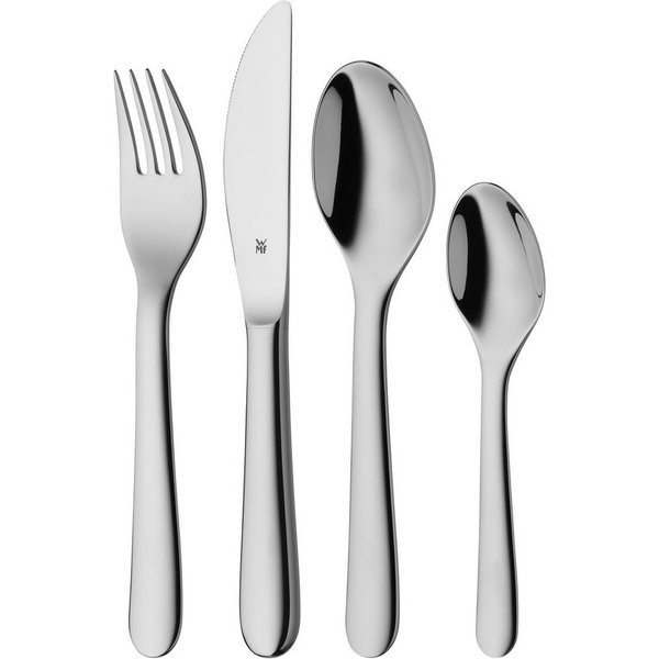 WMF Kinderbesteck Gravur (4-tlg), 1 Personen, Cromargan® Edelstahl Rostfrei 18/10, ab 3 Jahren, hygienisch, säurefest