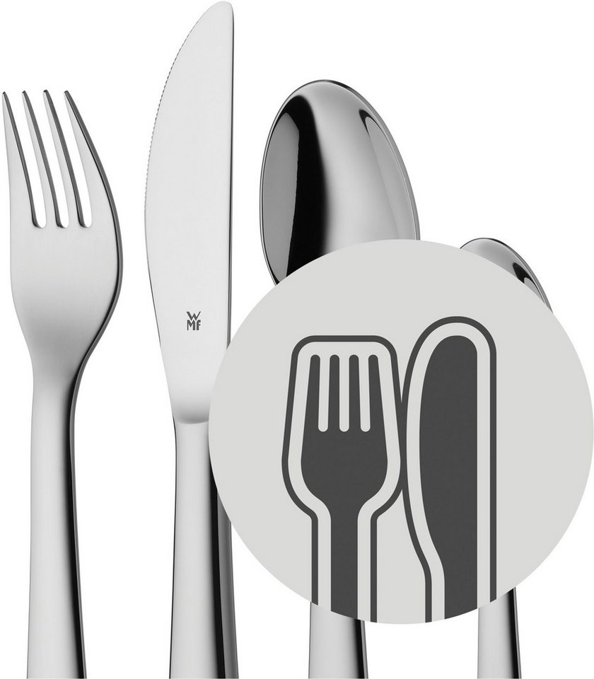 WMF Kinderbesteck Zwerge (4-tlg), 1 Personen, Cromargan® Edelstahl Rostfrei 18/10, ab 3 Jahren, hygienisch, säurefest – Bild 2 von 4