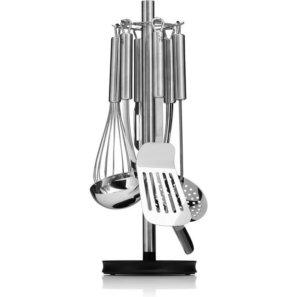 WMF Kochbesteck-Set Profi Plus (Set, 7-tlg), Cromargan® Edelstahl Rostfrei 18/10, inkl. Ständer