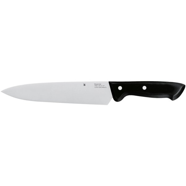 WMF Kochmesser Classic Line, langlebiger Spezialklingenstahl, genieteter Griff
