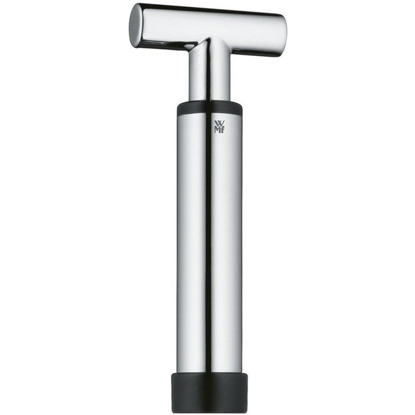WMF Küchenorganizer-Set Vino Weinpumpe mit 2 Verschlüssen, (3-tlg., 1x Weinpumpe (Höhe 15,8 cm), 2x Stopfen)