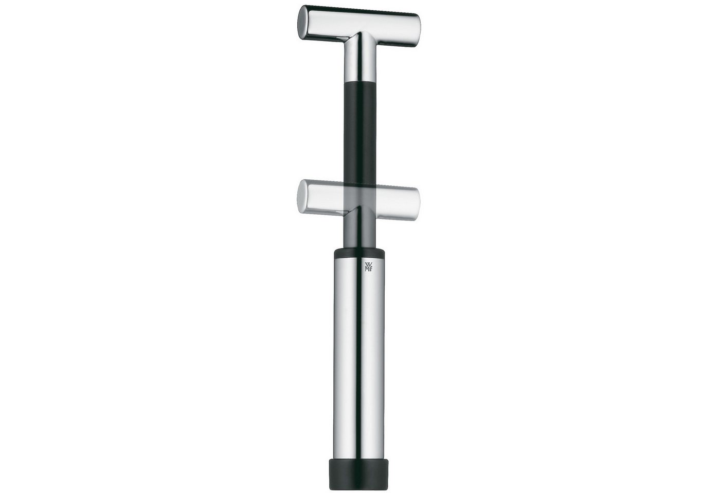 WMF Küchenorganizer-Set Vino Weinpumpe mit 2 Verschlüssen, (3-tlg., 1x Weinpumpe (Höhe 15,8 cm), 2x Stopfen) – Bild 3 von 3