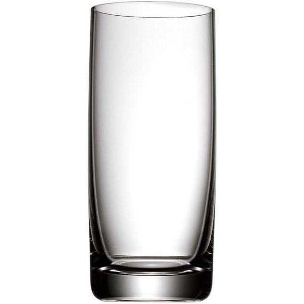 WMF Longdrinkglas EasyPlus Longdrinkgläser, 6 Stück, 6-tlg., Kristallglas, 6-teilig, 360ml, feiner Mundrand, spülmaschinengeeignet