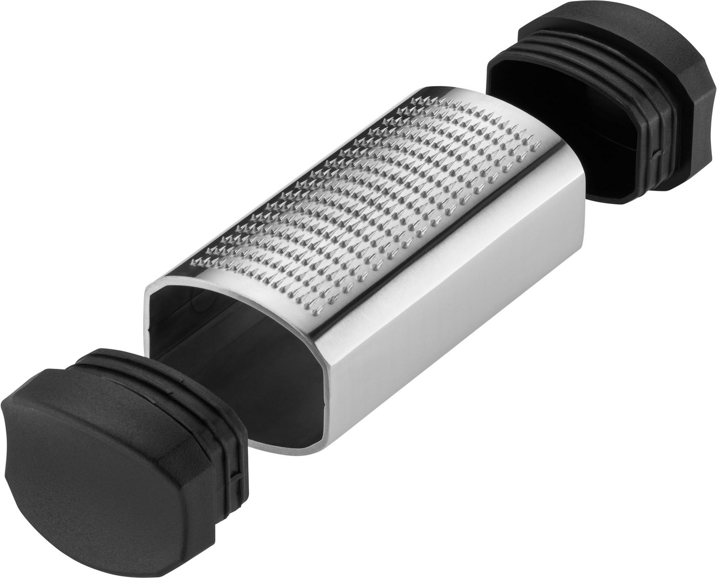 WMF Muskatreibe Top Tools, Cromargan® Edelstahl Rostfrei 18/10, Kunststoff, (3-St), integrierter Vorratsbehälter, ultrafeine Reibung, Cromargan Edelstahl – Bild 3 von 5