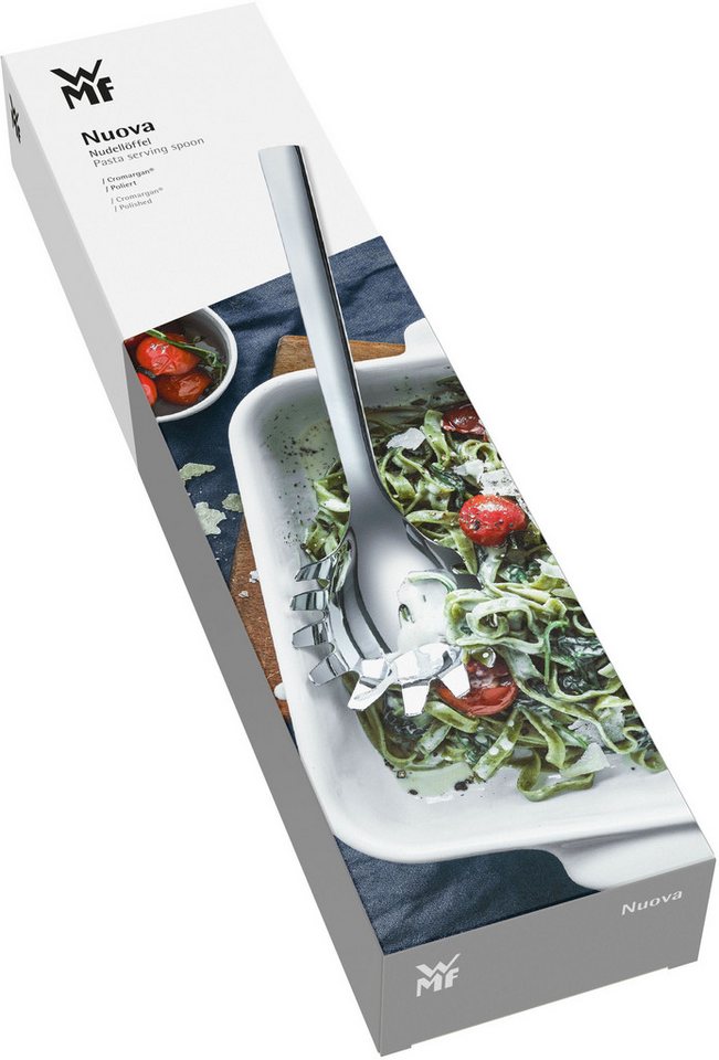 WMF Nudellöffel Nuova, Spaghettilöffel, Cromargan Edelstahl rostfrei, Geschenkverpackung – Bild 4 von 5