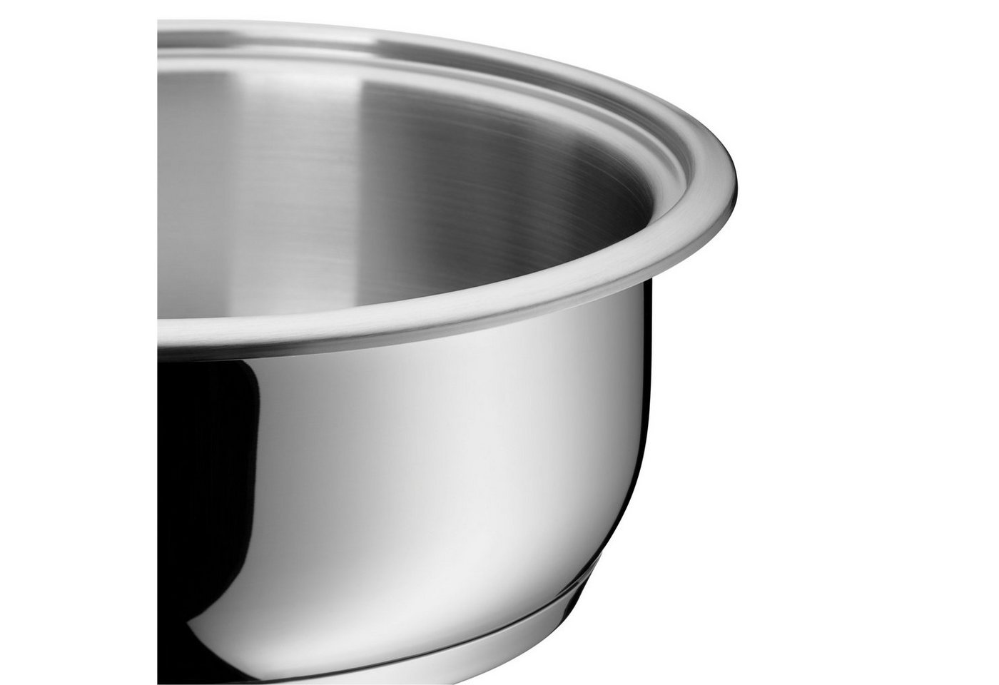 WMF Pfannen-Set Click&Serve Pfannen Set, 3-teilig, Cromargan Edelstahl rostfrei 18/10 (1x Bratpfanne beschichet ohne Griff 24 cm, 1x Bratpfanne beschichet ohne  – Bild 5 von 5