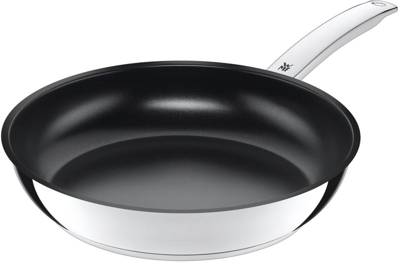 WMF Pfannen-Set Durado, Pfannenset Induktion, robuste keramische Antihaftversiegelung, Cromargan® Edelstahl Rostfrei 18/10 (Set, 3-tlg., 3x Bratpfannen Ø 20/24/ – Bild 2 von 5