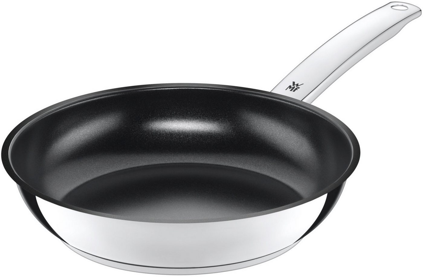 WMF Pfannen-Set Durado, Pfannenset Induktion, robuste keramische Antihaftversiegelung, Cromargan® Edelstahl Rostfrei 18/10 (Set, 3-tlg., 3x Bratpfannen Ø 20/24/ – Bild 4 von 5