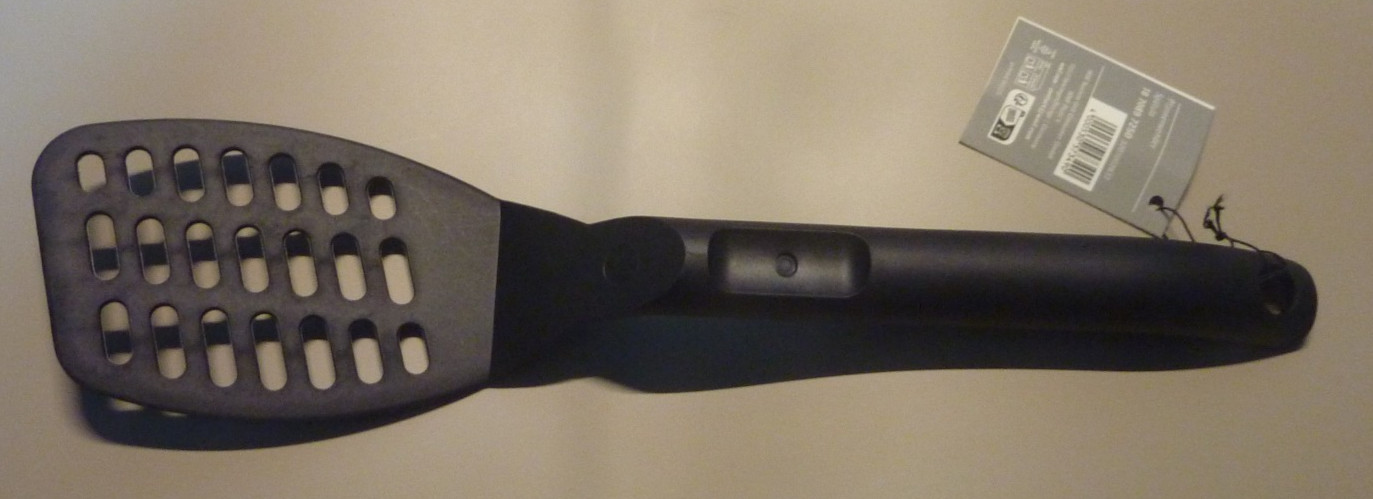 WMF Pfannenwender Spatula mit Ablage-Knick und Aussparungen Kunststoff 31 cm