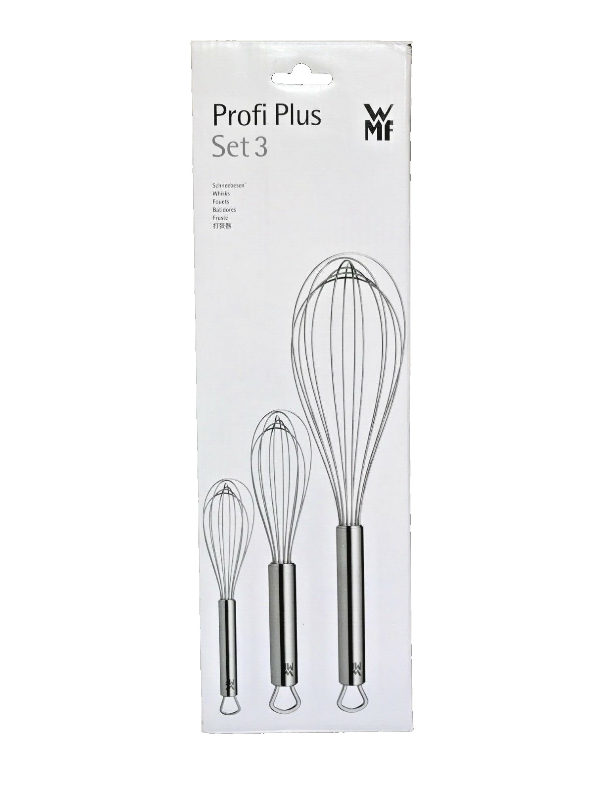 WMF PROFI PLUS SET 3 SCHNEEBESEN 3 -TLG 15, 20, 30 cm - QUIRL