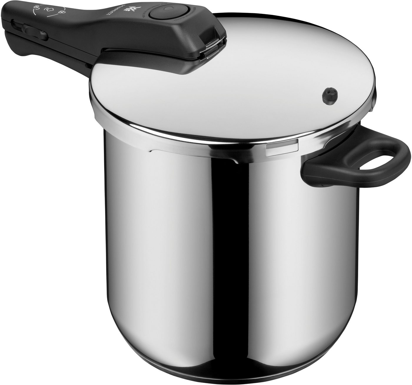 WMF Schnellkochtopf Perfect Dampfkochtopf, Cromargan® Edelstahl Rostfrei 18/10, Kochanzeige, Sicherheitssystem, einfache Reinigung – Bild 5 von 5