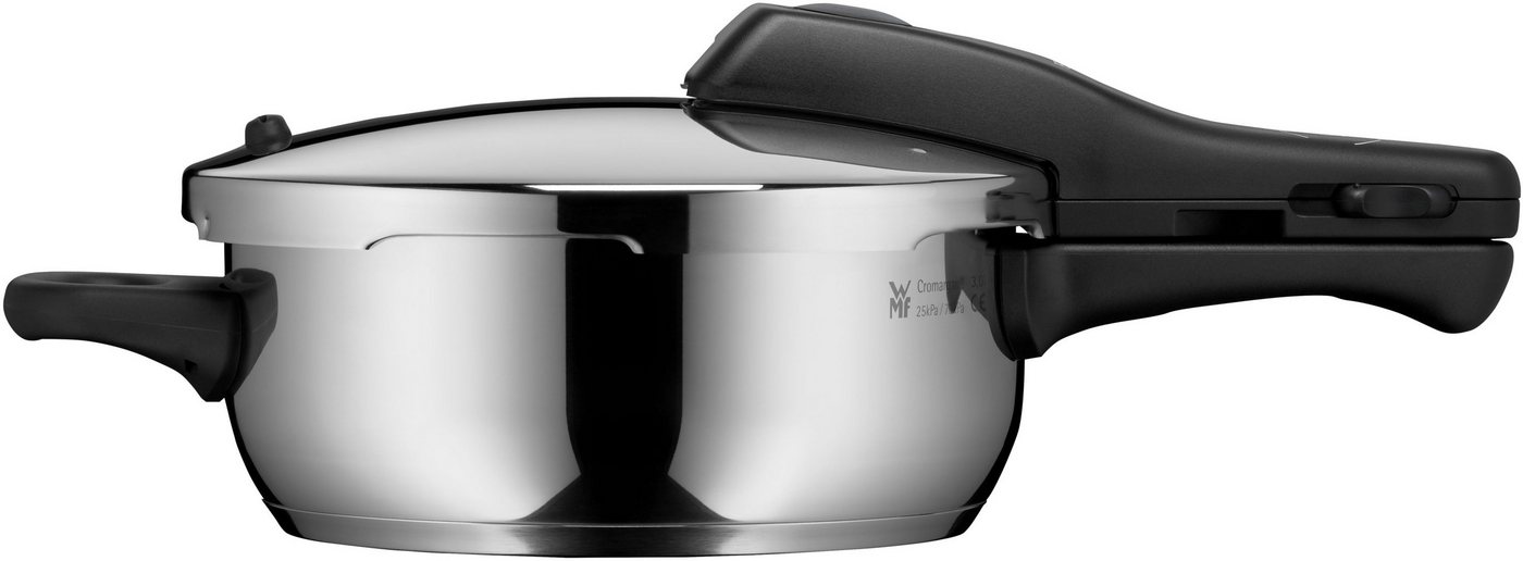 WMF Schnellkochtopf Perfect Dampfkochtopf, Cromargan® Edelstahl Rostfrei 18/10, Kochanzeige, Sicherheitssystem, einfache Reinigung – Bild 2 von 5