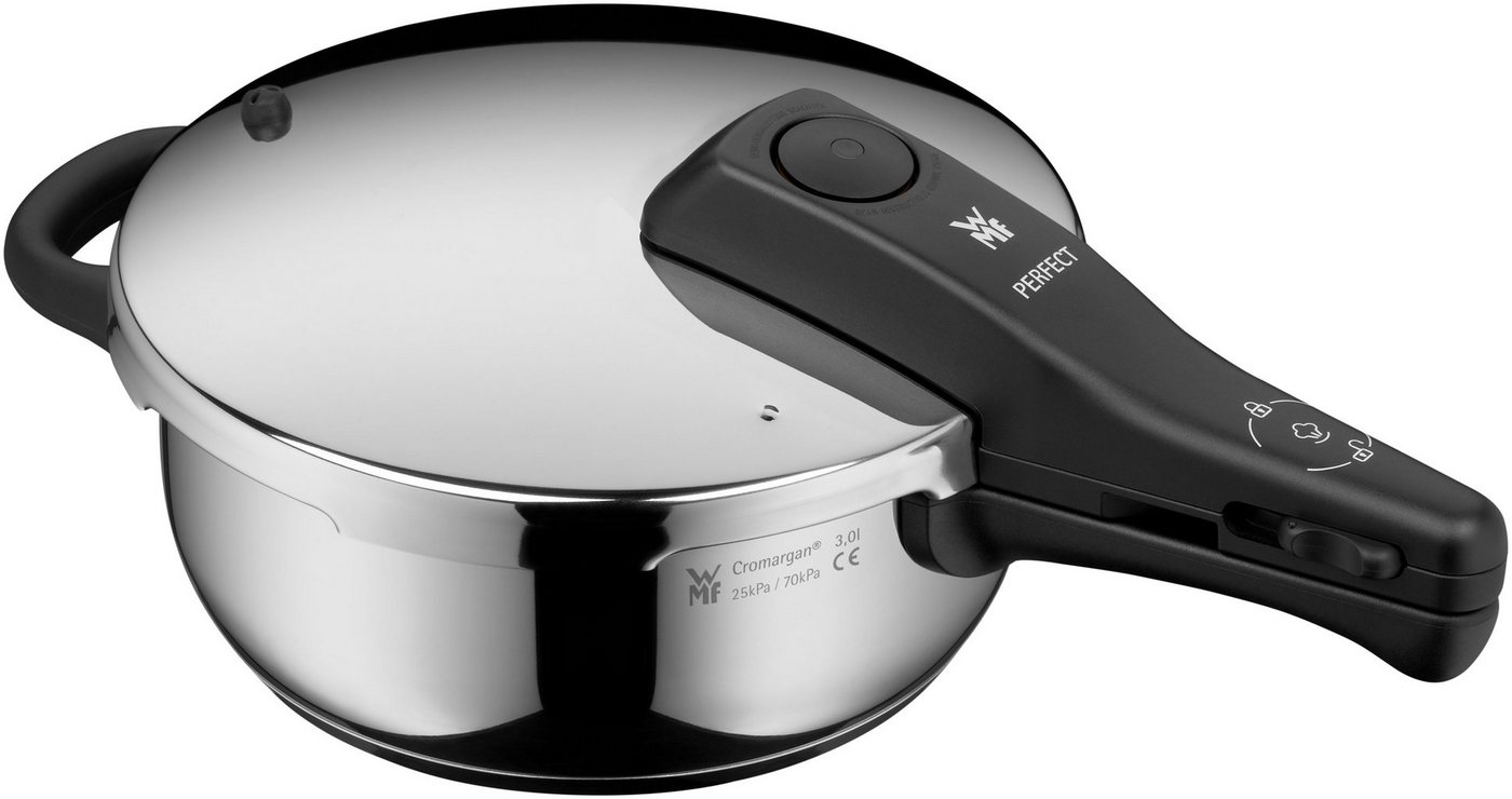 WMF Schnellkochtopf Perfect Dampfkochtopf, Cromargan® Edelstahl Rostfrei 18/10, Kochanzeige, Sicherheitssystem, einfache Reinigung – Bild 5 von 5