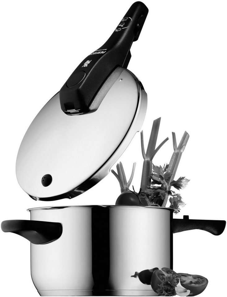 WMF Schnellkochtopf Perfect Dampfkochtopf, Cromargan® Edelstahl Rostfrei 18/10, Kochanzeige, Sicherheitssystem, einfache Reinigung – Bild 2 von 5