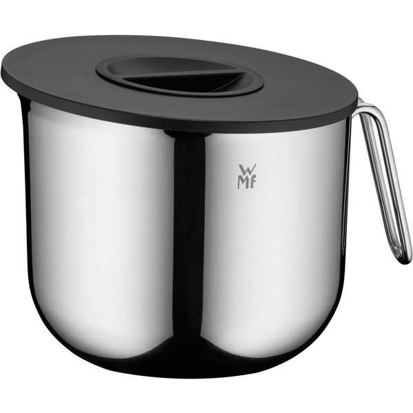 WMF Schüssel Function Bowls Rührschüssel mit Spritzschutz-Deckel, 18,5cm, Cromargan® Edelstahl rostfrei 18/10, (1x Schüssel mit Mess-Skalierung 18,5 cm (Höhe 16