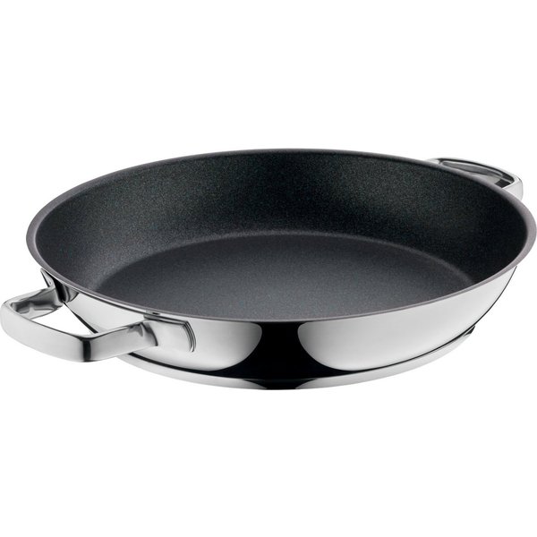 WMF Servierpfanne PermaDur Advance Servierpfanne, 32 cm, Cromargan® Edelstahl rostfrei 18/10 (1x Servierpfanne beschichtet 32 cm (Höhe 6 cm, Volumen 3,0l) - opt