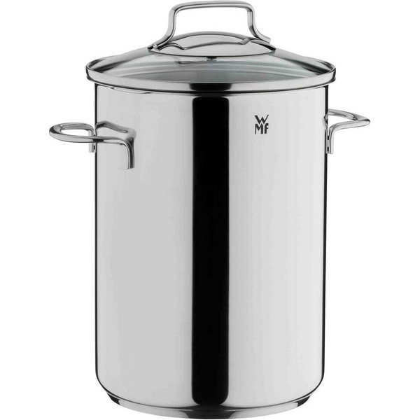 WMF Spargeltopf, Cromargan® Edelstahl Rostfrei 18/10, Ø 16 cm, mit Siebeinsatz, Induktion, 4,5 Liter