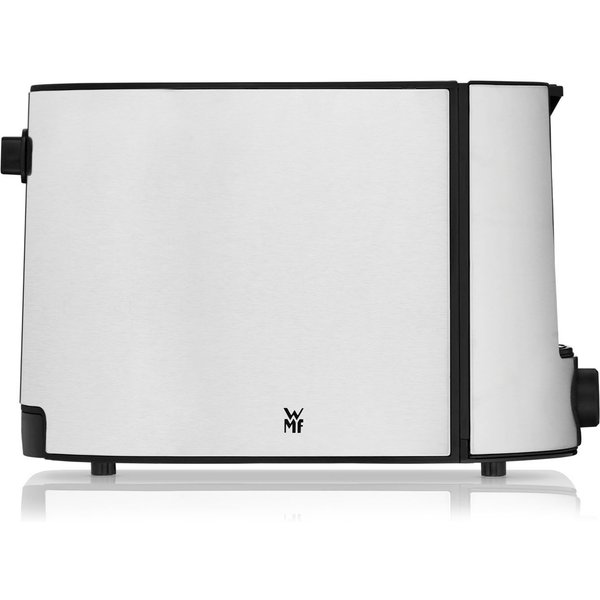 WMF Toaster Bueno Pro, 2-Scheiben-Toaster mit integriertem Brötchenaufsatz, 2 kurze Schlitze, für 2 Scheiben, 870 W, 6 Bräunungsstufen, Brotzentrierung, Krümels