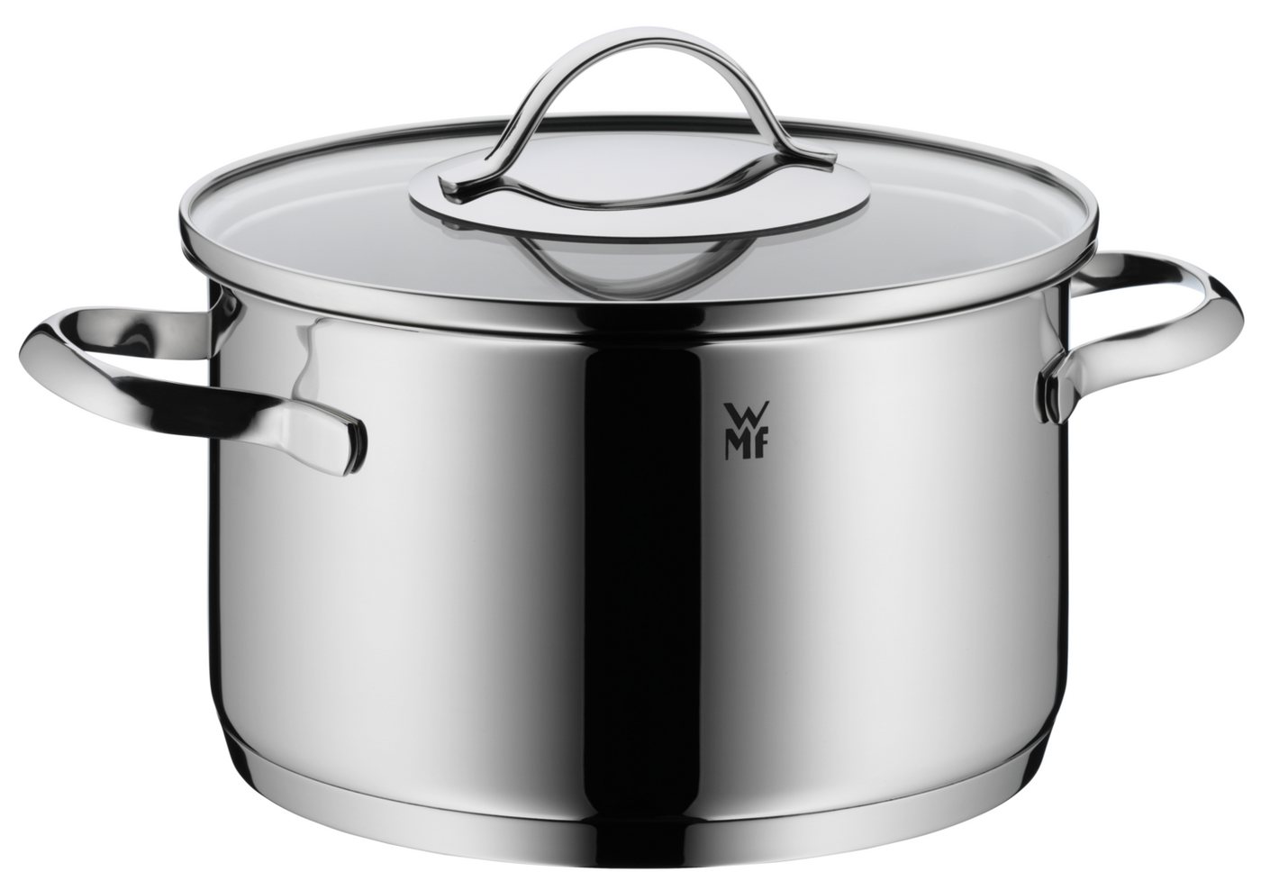 WMF Topf-Set Aparto Topf-Set 5-teilig, Cromargan Edelstahl, Induktion, (5-tlg., 1x Bratentopf, 3x Fleischtopf, 1x Stielkasserolle), Tropffreier Schüttrand und h – Bild 3 von 5