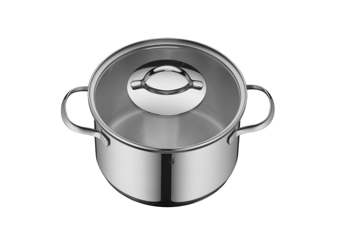 WMF Topf-Set Aparto Topf-Set 5-teilig, Cromargan Edelstahl, Induktion, (5-tlg., 1x Bratentopf, 3x Fleischtopf, 1x Stielkasserolle), Tropffreier Schüttrand und h – Bild 4 von 5