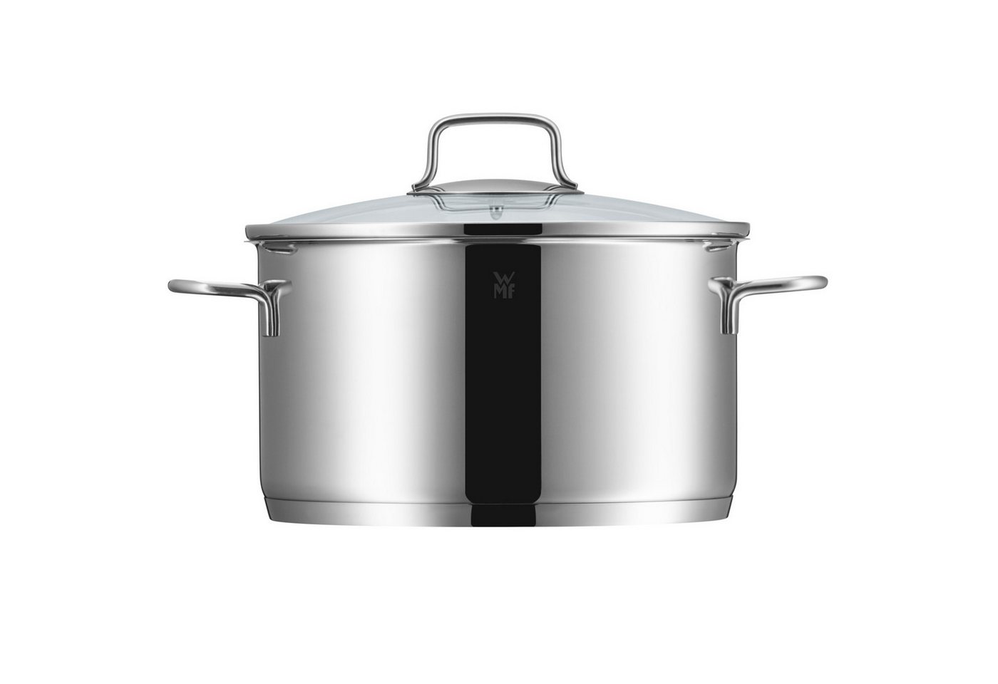 WMF Topf-Set Astoria Topf-Set, 5-teilig, Cromargan® Edelstahl Rostfrei 18/10 (Induktion, mit Glasdeckel), hitzebeständig und backofengeeignet bis 250°C – Bild 4 von 5