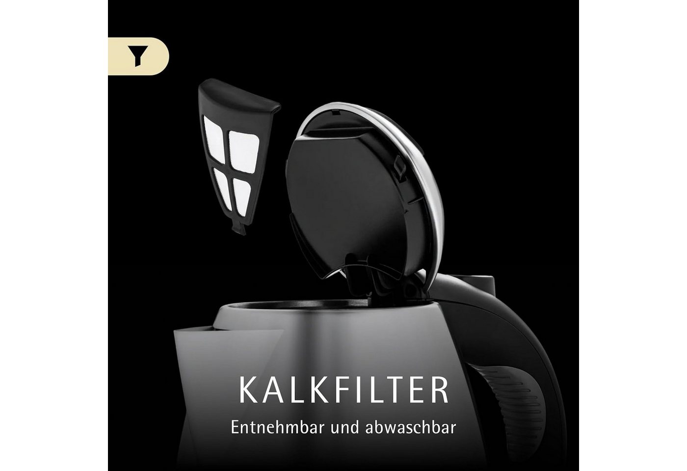 WMF Wasserkocher Stelio, 1,7 l, 2400 W, Edelstahl – Bild 3 von 5