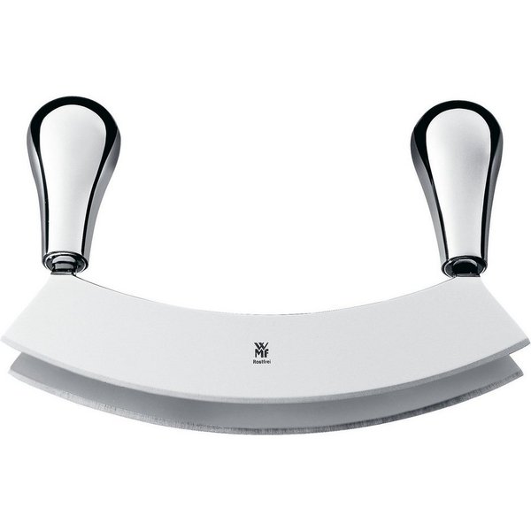 WMF Wiegemesser Wiegemesser, zweischneidig, 18 cm, 2-schneidig (Länge 18 cm) Wiegemesser zum feinen Zerkleinern