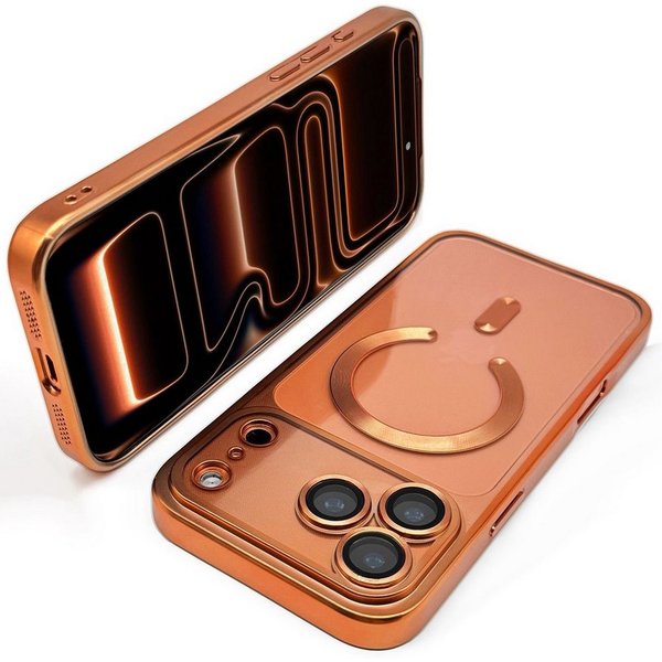 Wörleonline Handyhülle für iPhone 17 Pro / iPhone 17 Pro Max mit integriertem Kameraschutz 6,3 Zoll, in passendem Farbton zur Originalfarbe, MagSafe kompatible 