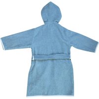 Wörner Bademantel blau