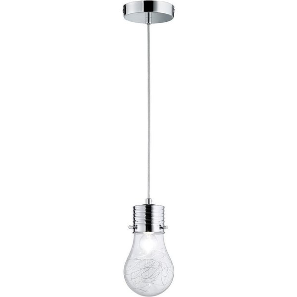 WOFI Hängeleuchte, Leuchtmittel nicht inklusive, Pendelleuchte Glühbirne Vintage Lampe Wohnzimmer Hängeleuchte Deko