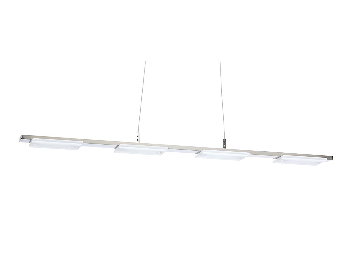 WOFI LED Pendelleuchte, LED fest integriert, Warmweiß, Esstisch, Küchen-Lampen hängend, Kücheninsel, mehrflammig, Breite 87cm – Bild 5 von 5