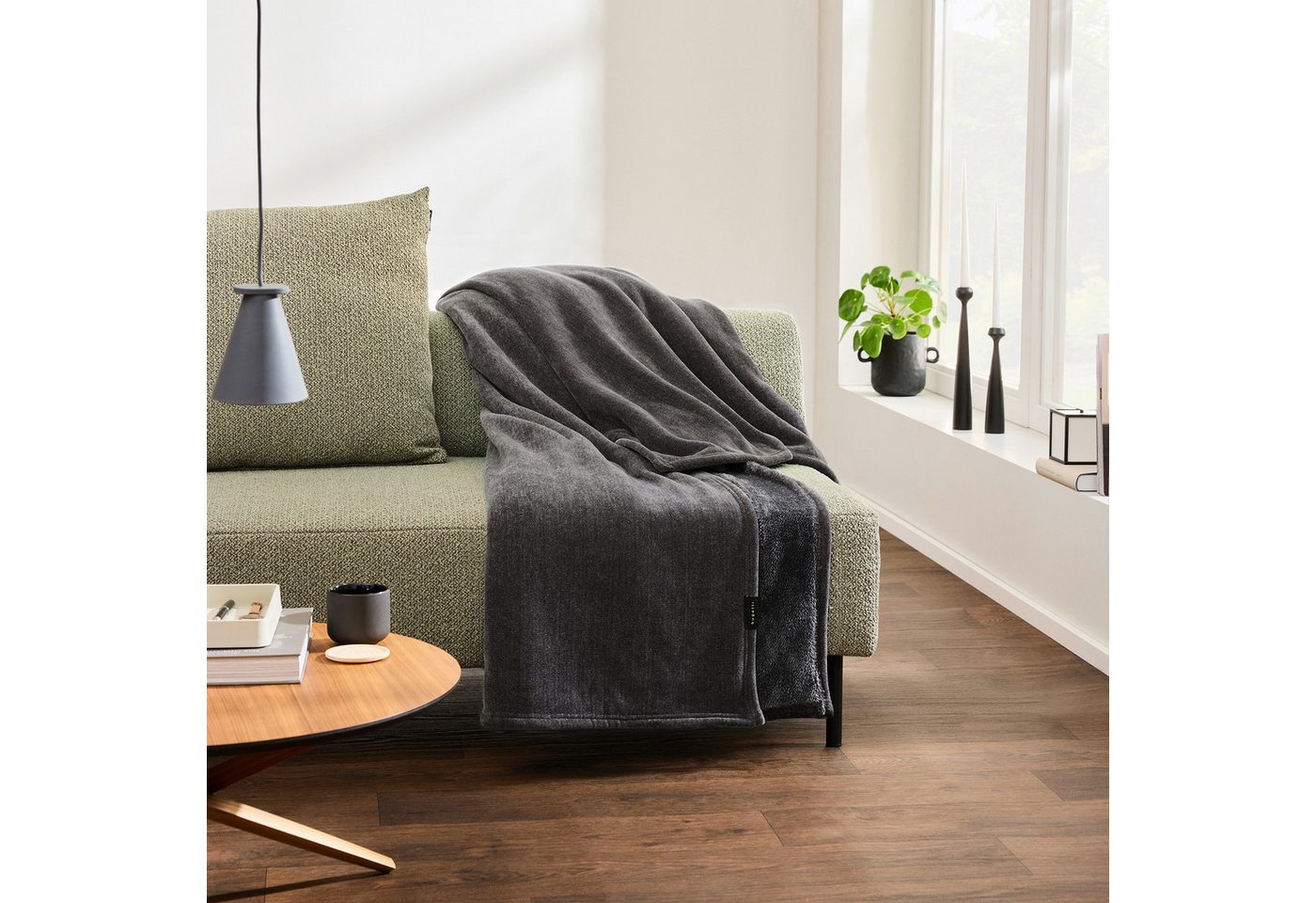 Wohndecke bugatti Wohndecke Doppio Soft, bugatti, mit hochwertiger Haptik – Bild 5 von 5