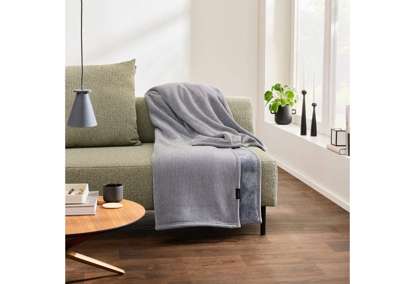 Wohndecke bugatti Wohndecke Doppio Soft, bugatti, mit hochwertiger Haptik – Bild 5 von 5