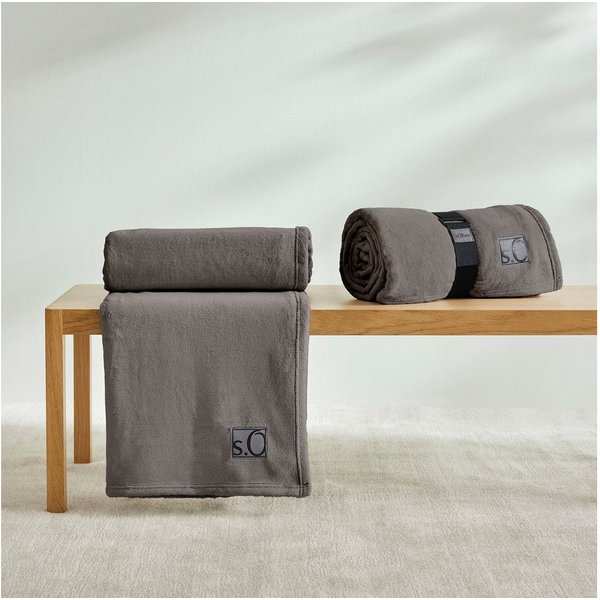 Wohndecke s.Oliver Decke Kuschelsoft, s.Oliver, 150 x 200 cm, in bunten Farben, weich, 330g/m²