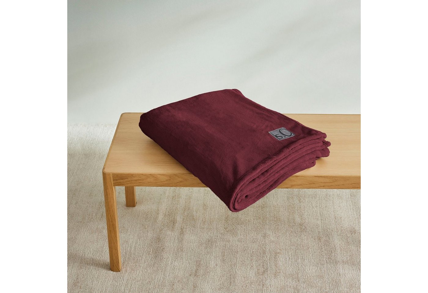 Wohndecke s.Oliver Decke Kuschelsoft, s.Oliver, 150 x 200 cm, in bunten Farben, weich, 330g/m² – Bild 2 von 5