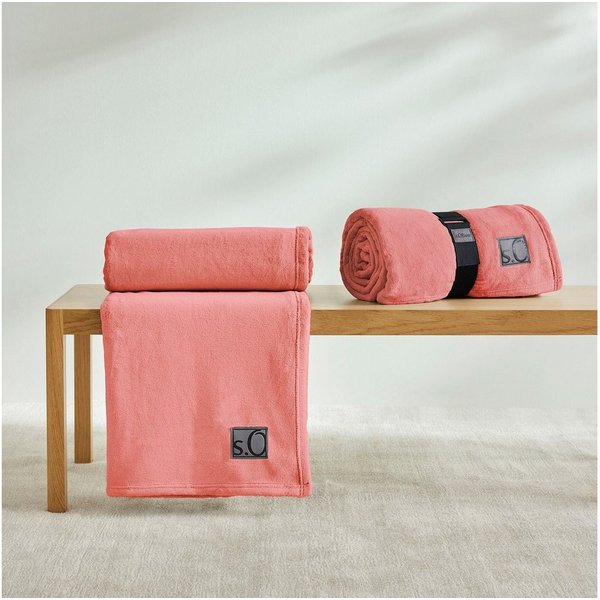 Wohndecke s.Oliver Decke Kuschelsoft, s.Oliver, 150 x 200 cm, in bunten Farben, weich, 330g/m²