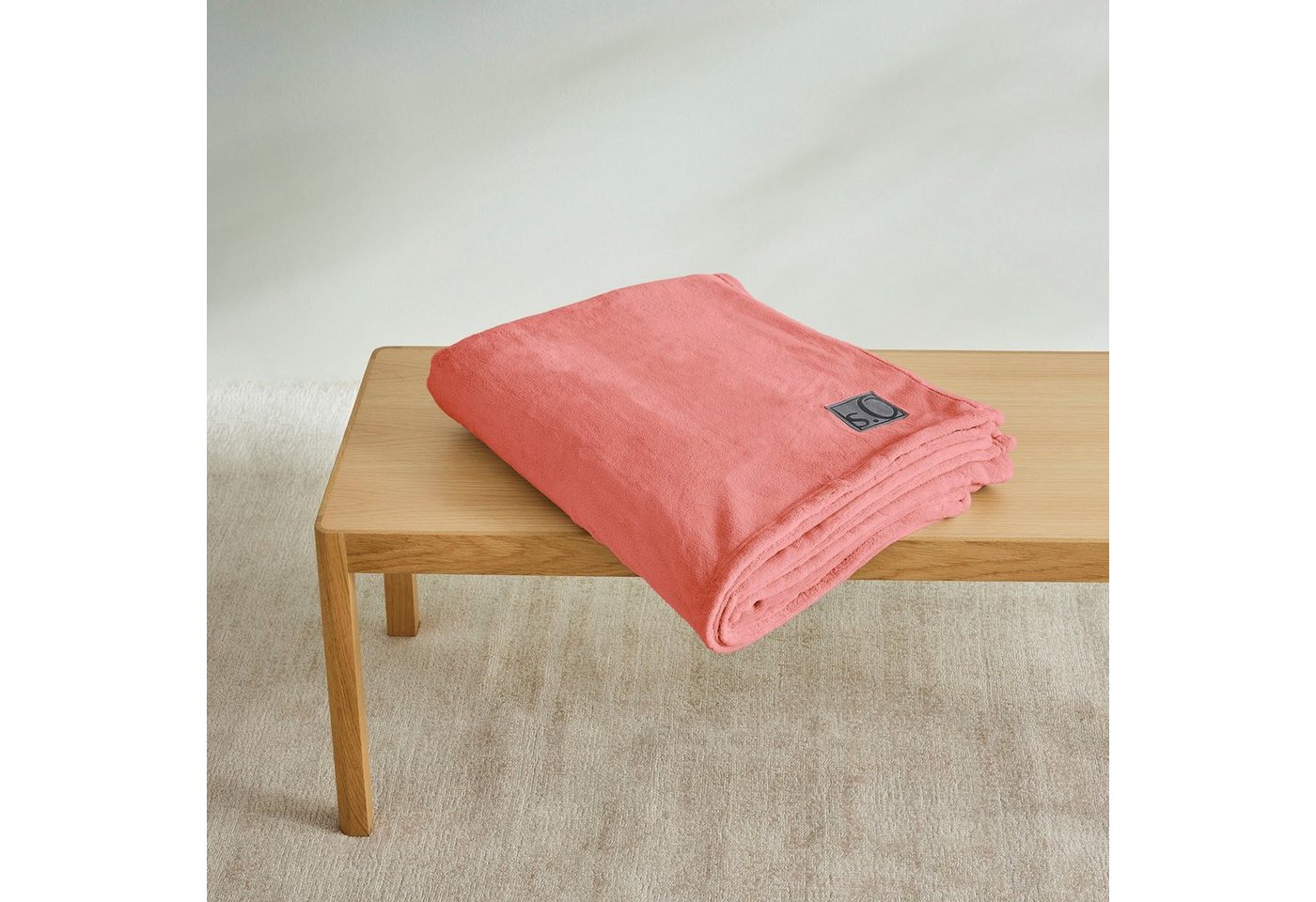Wohndecke s.Oliver Decke Kuschelsoft, s.Oliver, 150 x 200 cm, in bunten Farben, weich, 330g/m² – Bild 2 von 5