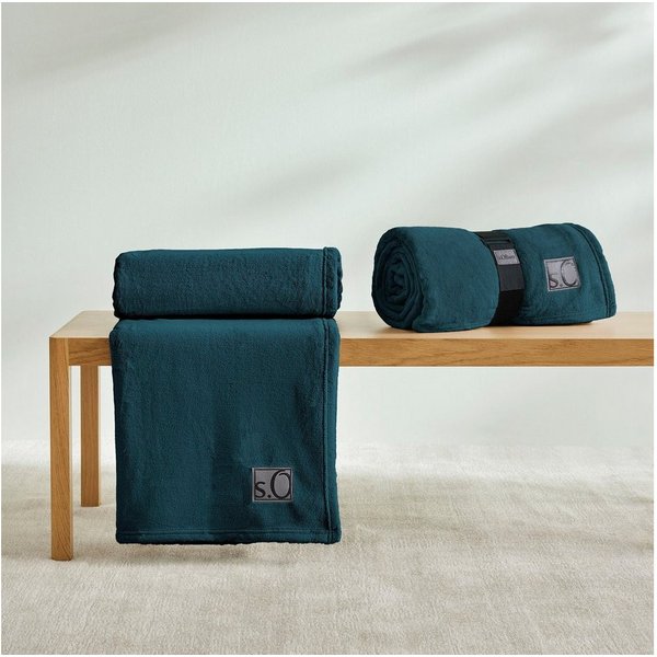 Wohndecke s.Oliver Decke Kuschelsoft, s.Oliver, 150 x 200 cm, in bunten Farben, weich, 330g/m²