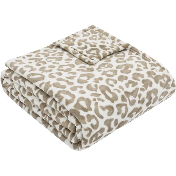 Wohndecke s.Oliver Decke, s.Oliver, Trendiges Leopardenmuster als moderner Blickfang