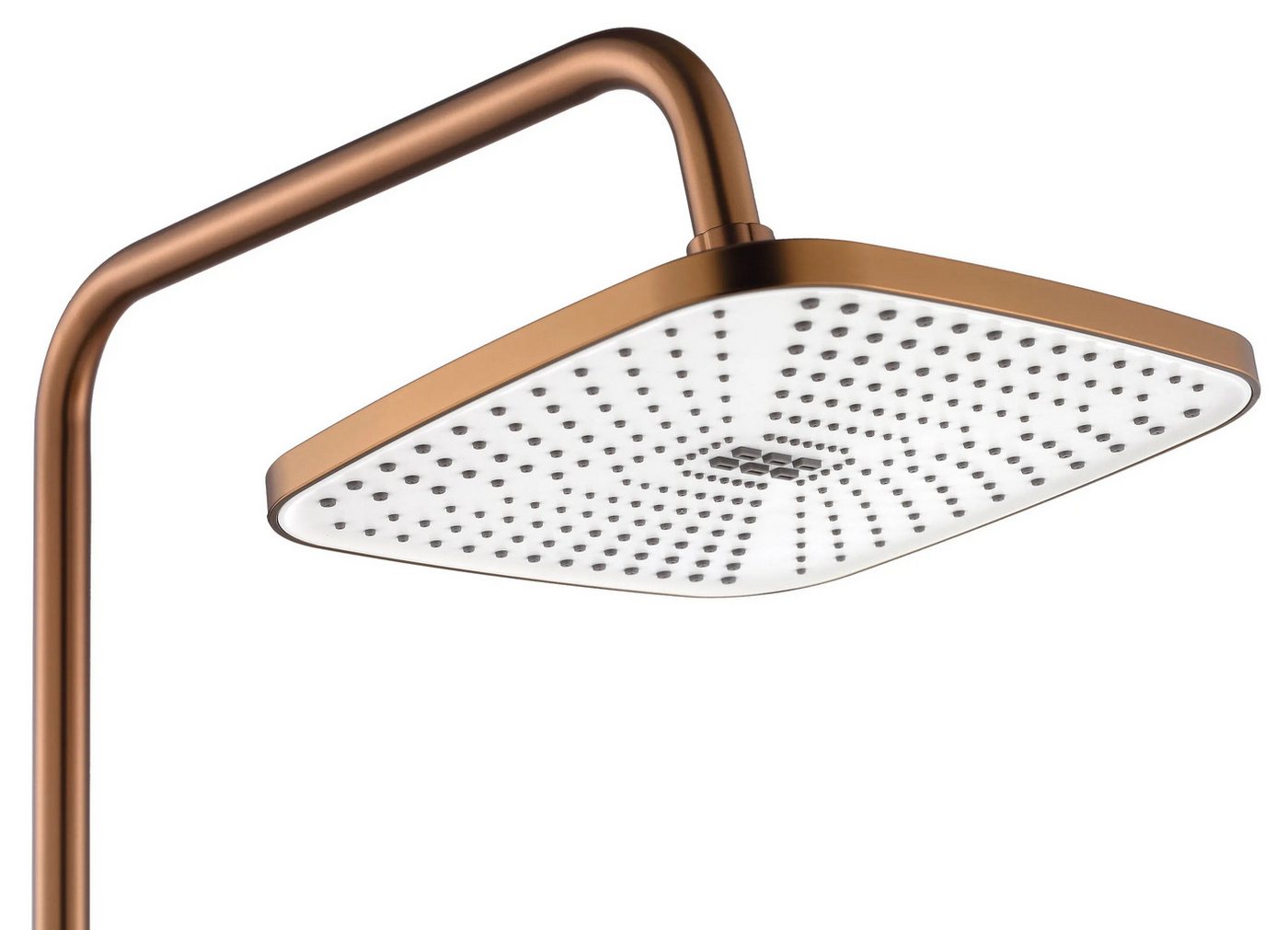 wohnwerk.idee Duschsystem Design Duscharmatur mit Regenbrause und Handbrause – Bild 3 von 5