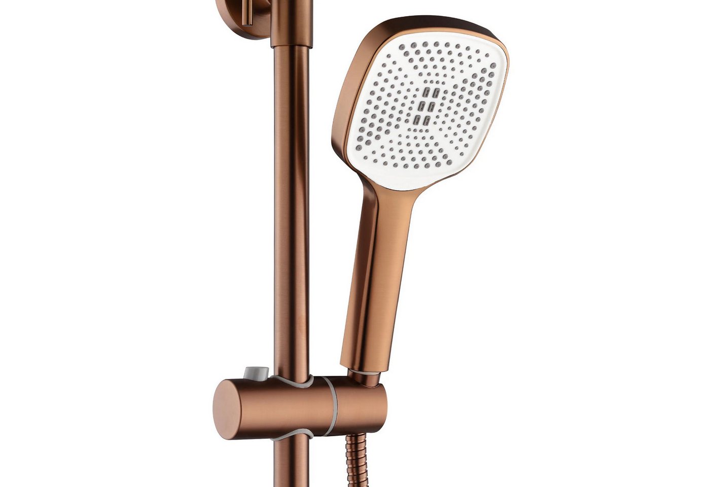 wohnwerk.idee Duschsystem Design Duscharmatur mit Regenbrause und Handbrause – Bild 4 von 5