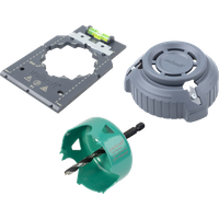 WOLFCRAFT Geling-Set „Hohlwanddosen installieren“