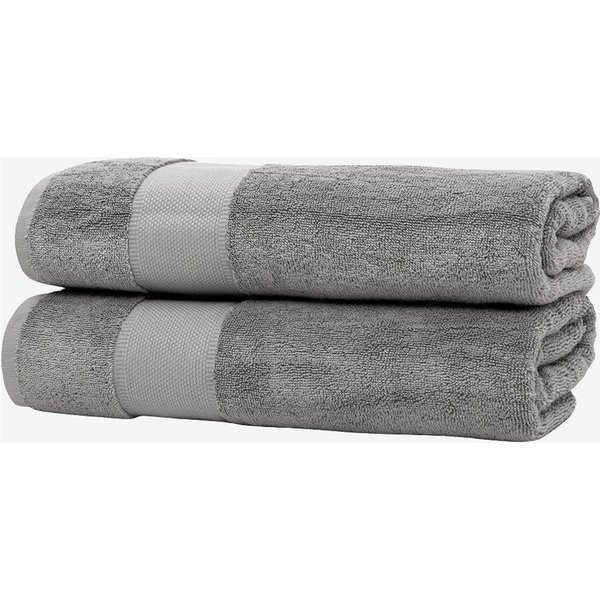 Wolkenfeld Duschtücher Premium Low-Twist Baumwolle 550 g/m² – 2 große Duschtücher, Frottier (2-St), 70×140 cm – weich, saugfähig und ideal für Bad & Wellness